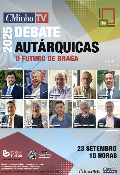 Debate Autárquicas 2025 - O Futuro de Braga - CMinhoTV