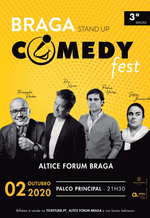 3ª EDIÇÃO - Braga Comedy Fest