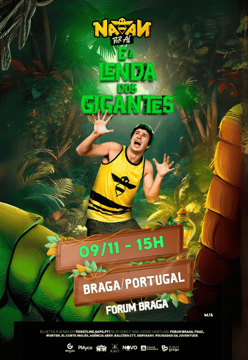 Natan Por Aí E A Lenda Dos Gigantes