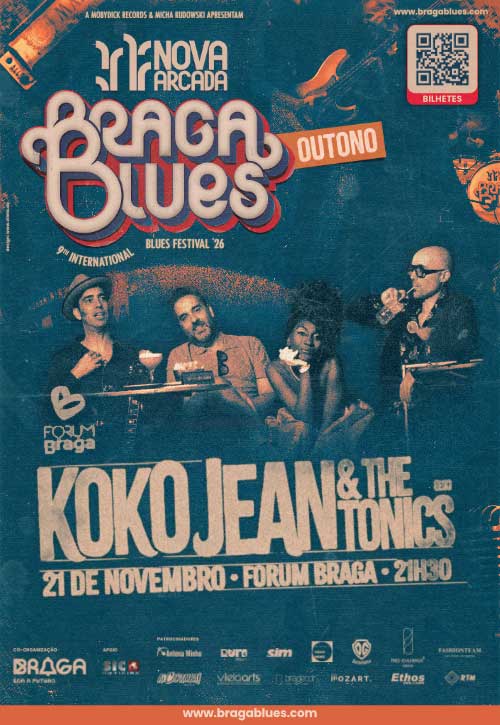 KOKO JEAN & THE TONICS - Braga Blues 2026
