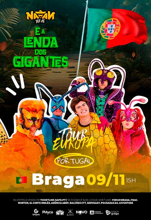 Natan Por Aí E A Lenda Dos Gigantes